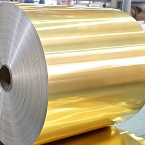 Hydrophilic aluminum foil